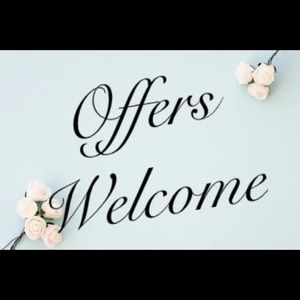 Offers always welcome🌸
